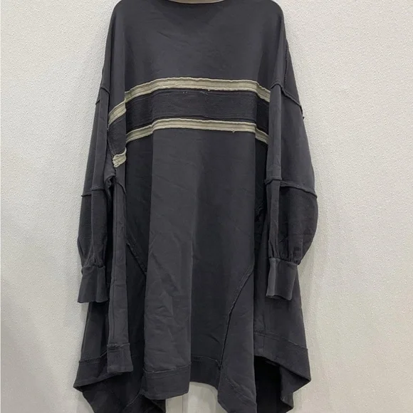 Free People sweatshirt dress/ tunic - Picture 4 of 11